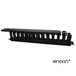 [ENS-CM24] ENS-CM24, Organizador De Cables Horizontal 2U 19 