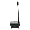 NAS-8525, Micrófono IP-SIP para voceo, dos botones, micrófono y bocina, Alarma I/O, Audio I/O