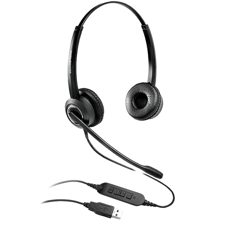 GUV3000, Diadema Binaural, Conector USB 2.0