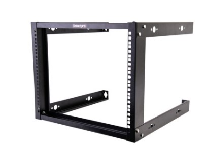 LP-RAP-1908, Rack Abierto, 19'' para Pared, 8 UR