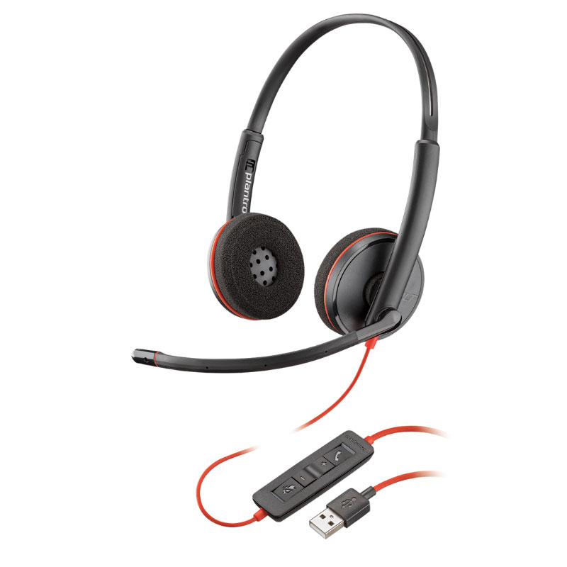 Blackwire C3220. Diadema Binaural USB