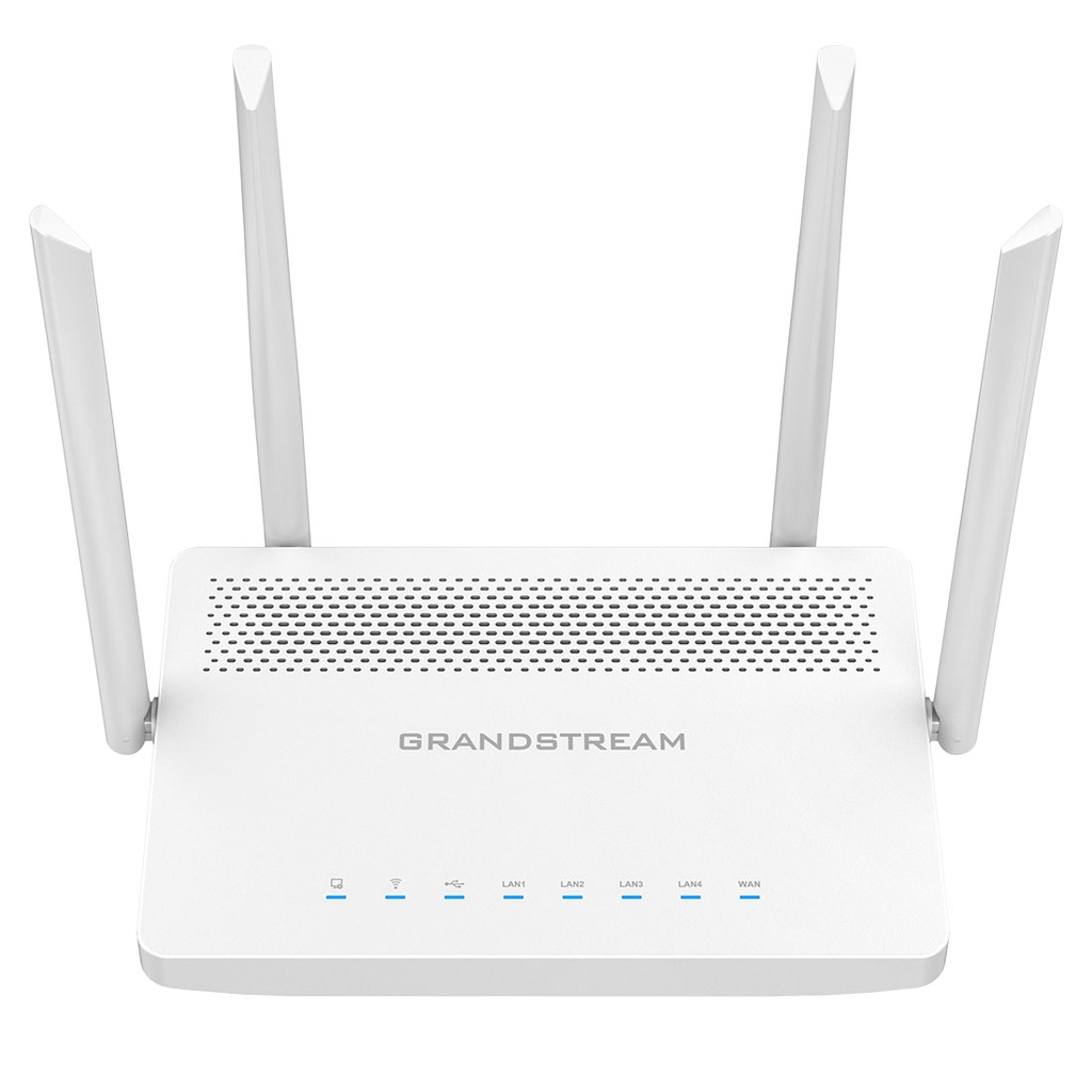 GWN7052, Router WiFi ac, 5xGigaEth, MU-MIMO 2x2, DualBand 1,27 Gbps, 100 conexiones, Mesh, QoS, VPN, GWN.cloud