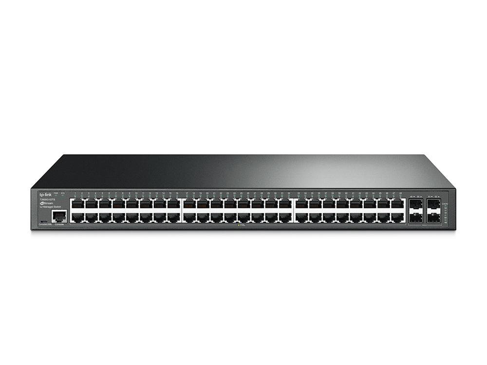 TL-SG3452, Switch JetStream SDN Administrable, 48 x 10/100/1000 Mbps + 4 x SFP, OMADA SDN