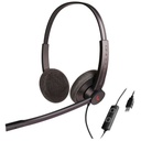 [EPIC 302] EPIC 302, Diadema UC, control llamada, mute y vol, USB (Binaural)