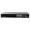 [GWN7811P] GWN7811P, Switch PoE Administrable capa 3, 8 x GigaEth PoE y 2 x 10 Giga SFP+, 120w