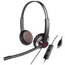 EPIC 512-G, Diadema ambiente extremo y controles, doble mic, USB y 3.5mm, gris (Binaural)