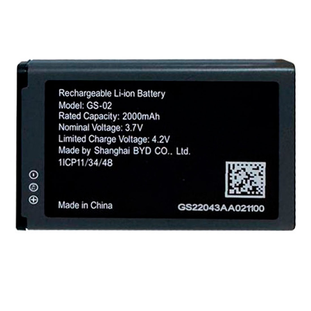 GS-02, Batería Li-ion de 2000mAh para WP822 y WP825