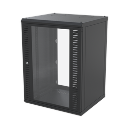 [SR-1916-GFP] SR-1916-GFP, Gabinete Pared Cuerpo Fijo con Rack 19'' de 16 UR