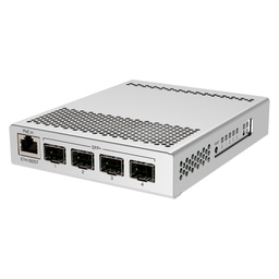 [CRS305-1G-4S+IN] CRS305-1G-4S+IN, Switch un GigaEth y 4 x 10GigaEth SFP+