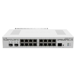 [CCR2004-16G-2S+PC] CCR2004-16G-2S+PC, Ruteador 16xGigaEth, 2xSFP+ 10G, CPU 4 núcleos 1200Mhz, RAM 4Gb, RouterOS L6