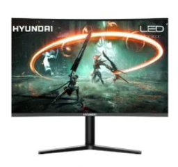 [HT32CGMBK03] HT32CGMBK03, Monitor curvo HYUNDAI LEDs de 31.5 Pulgadas Gaming,  Full Hd, Hdmi, 165hz, 1ms, Color Negro
