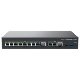 [GCC6011] GCC6011, Dispositivo 4 en 1, Conmutador IP, Firewall, Ruteador VPN y Switch, 10xGigaEth, 4xPoE, 2xSFP y 1 USB